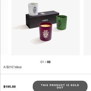 Sisley-Paris The Trio Candle Set